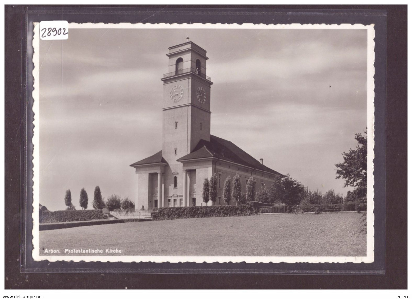 GRÖSSE 10x15cm - ARBON - PROTESTANTISCHE KIRCHE - TB - Arbon