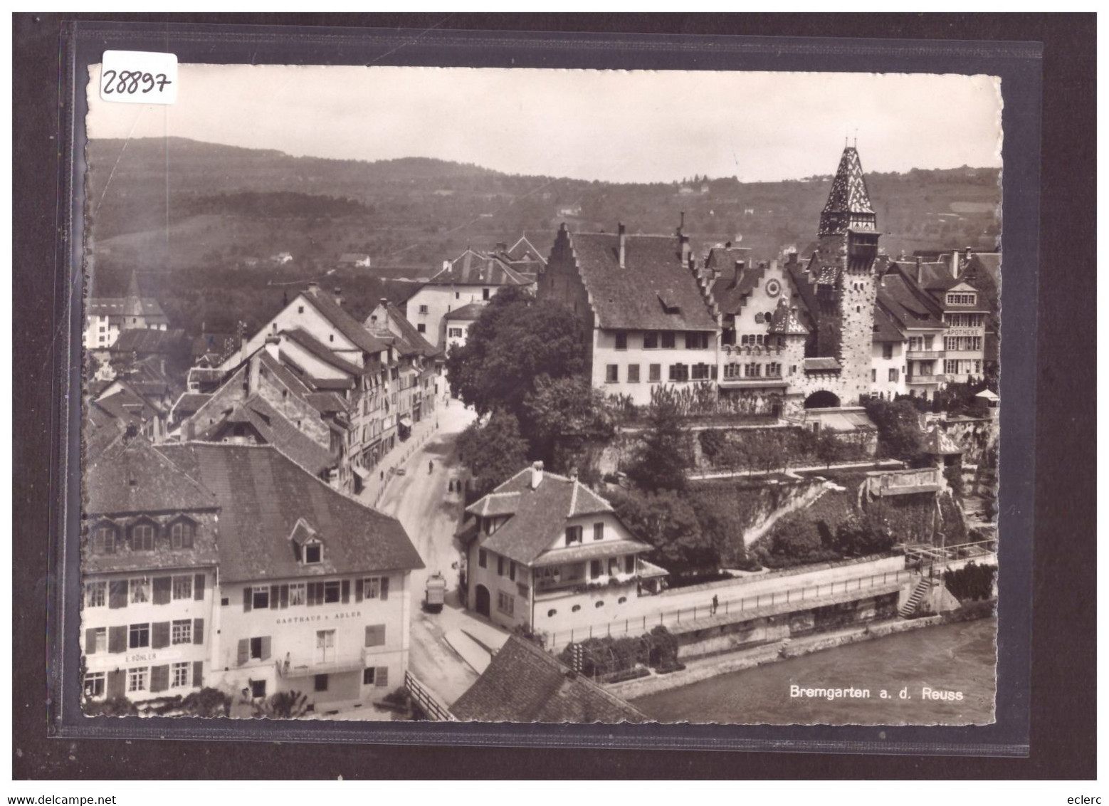 GRÖSSE 10x15cm - BREMGARTEN - TB - Bremgarten