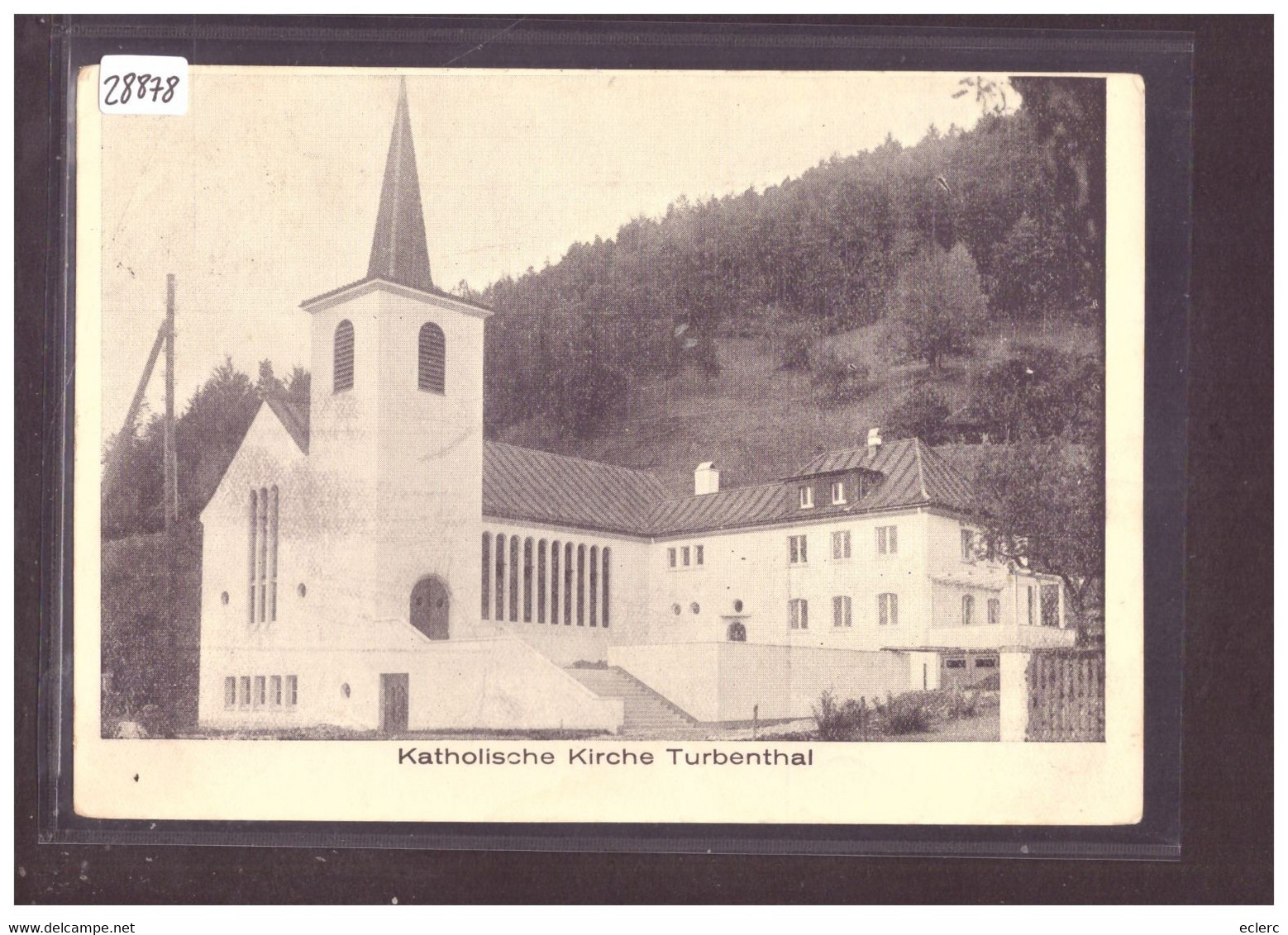 GRÖSSE 10x15cm - TURBENTHAL - KATHOLISCHE KIRCHE - TB - Turbenthal