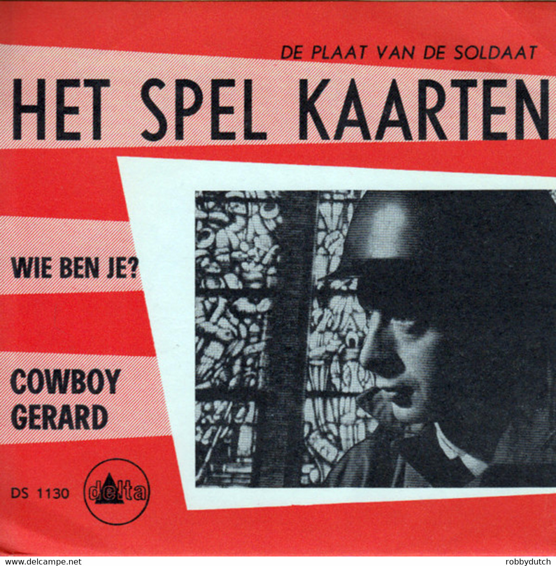 * 7"  *  COWBOY GERARD & THE RODEO RIDERS - HET SPEL KAARTEN (Holland 1965) - Andere - Nederlandstalig