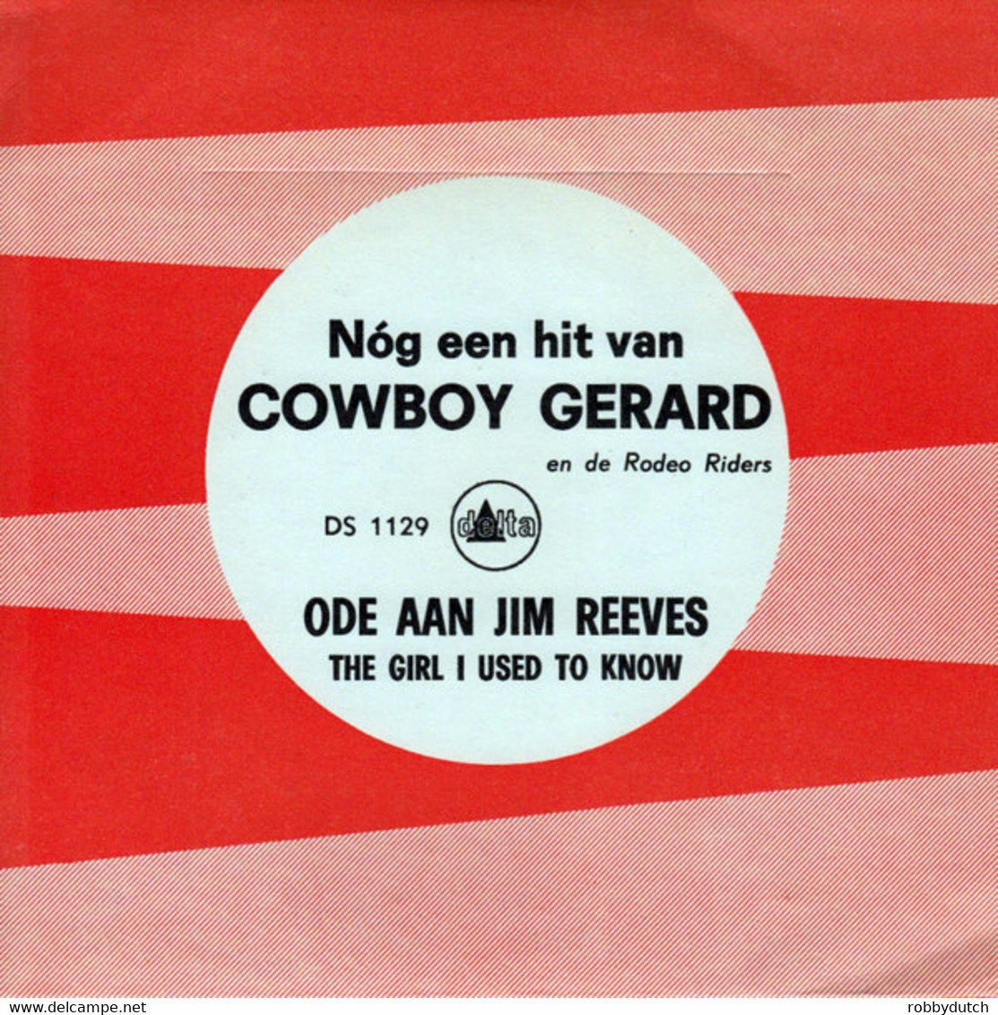 * 7"  *  COWBOY GERARD & THE RODEO RIDERS - HET SPEL KAARTEN (Holland 1965) - Other - Dutch Music