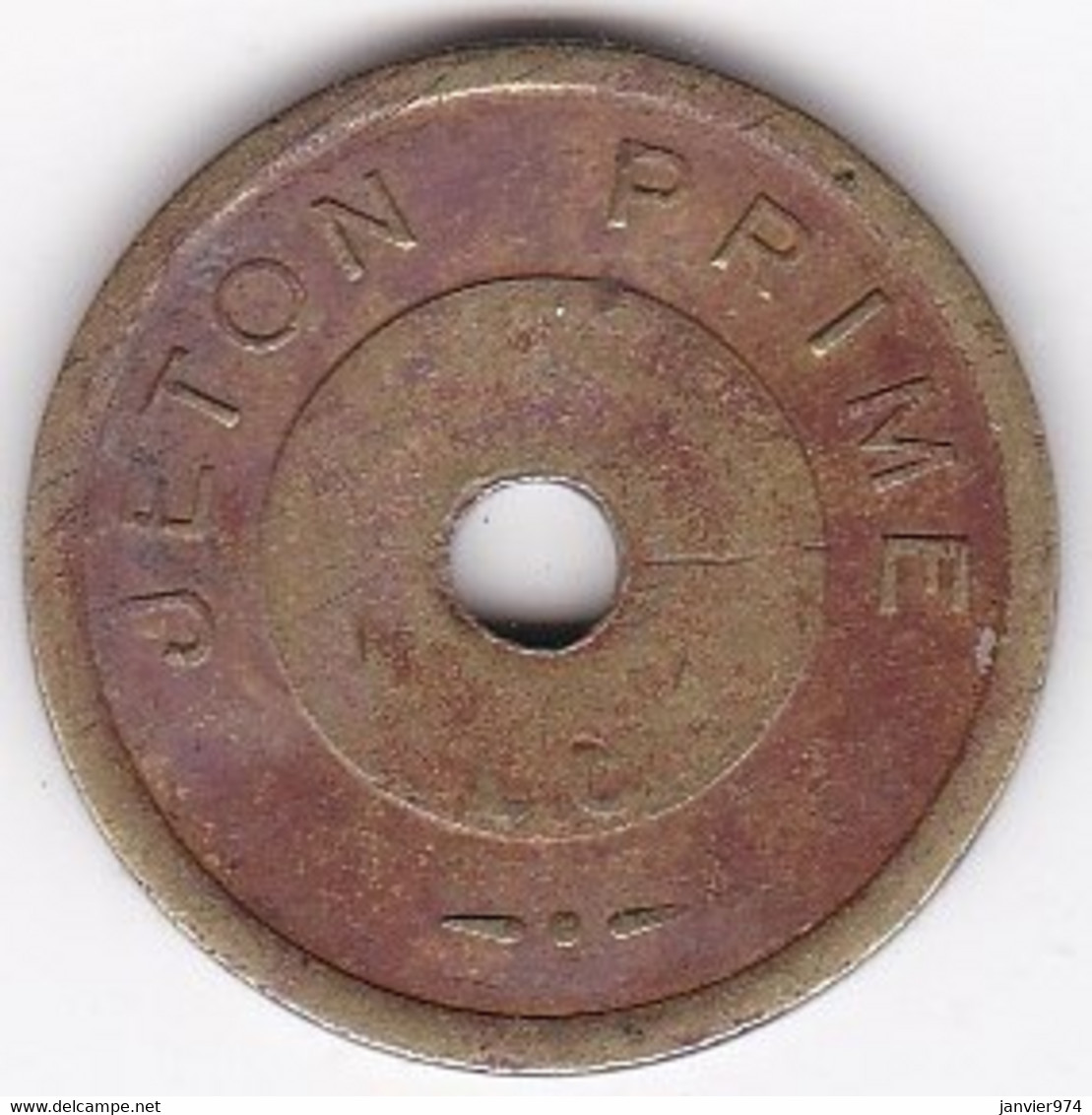 Jeton Prime L.C. , Lucien Robert, En Laiton - Monétaires / De Nécessité