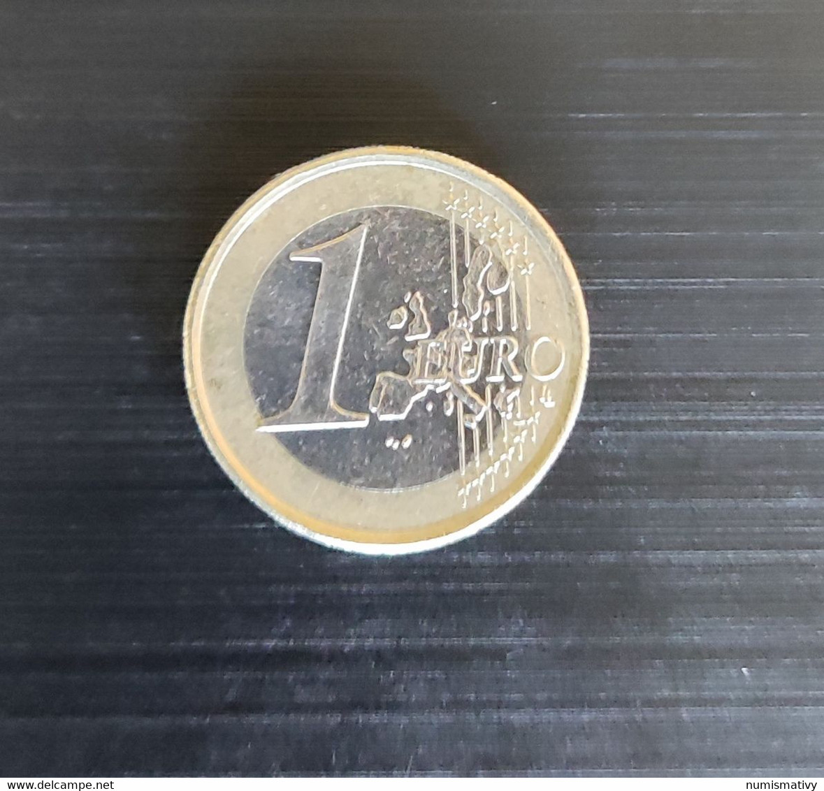 Fauté Erreur De Flan Insert Non Magnétique 1 EURO 2002 Irlande € Error - Variétés Et Curiosités