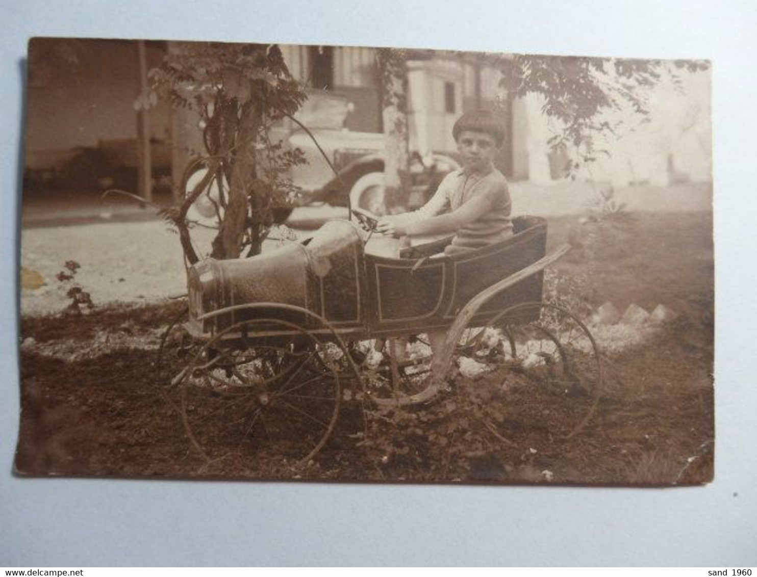 Jouet Enfant - Auto - Photo Carte - Automobile - 2 Scans - Voitures De Tourisme