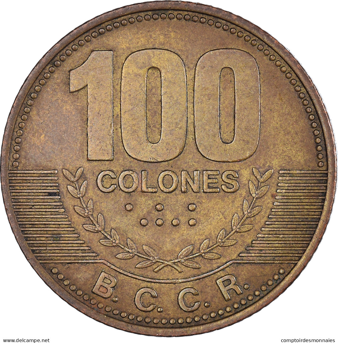 Monnaie, Costa Rica, 100 Colones, 2007 - Costa Rica
