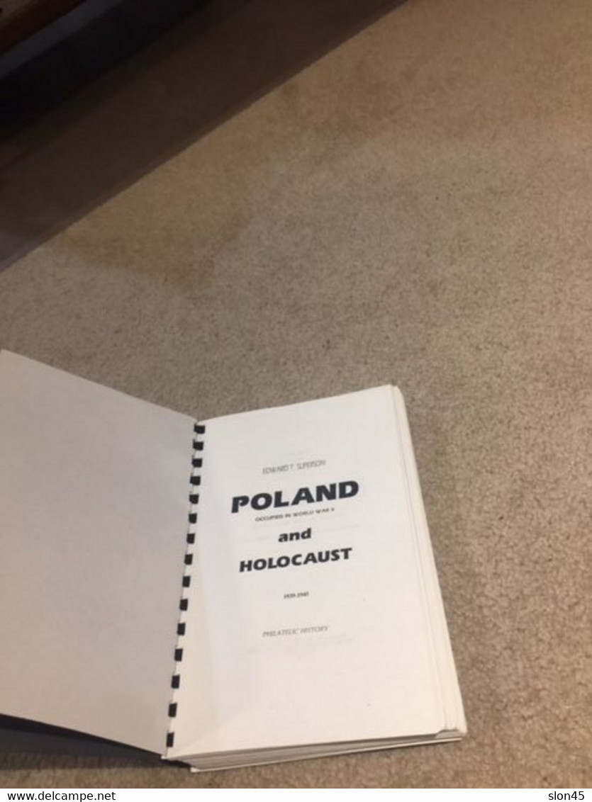 Poland And Holocaust Occupied In WWII 1939-45 Philatelic History 7th Edition Signed - Sonstige & Ohne Zuordnung