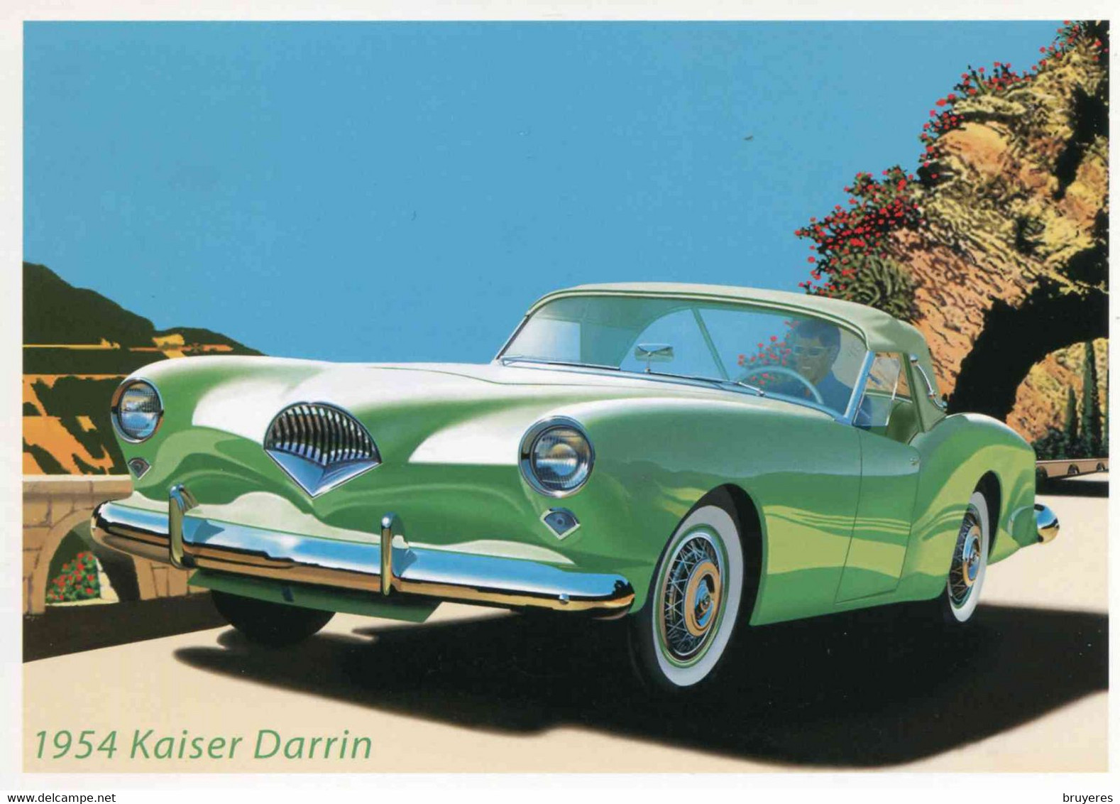 ENTIER POSTAL** De 2005 Des USA Sur CP Avec Timbre Et Illust. "Voiture Sportive : KAISER DARRIN De 1954" - 2001-10