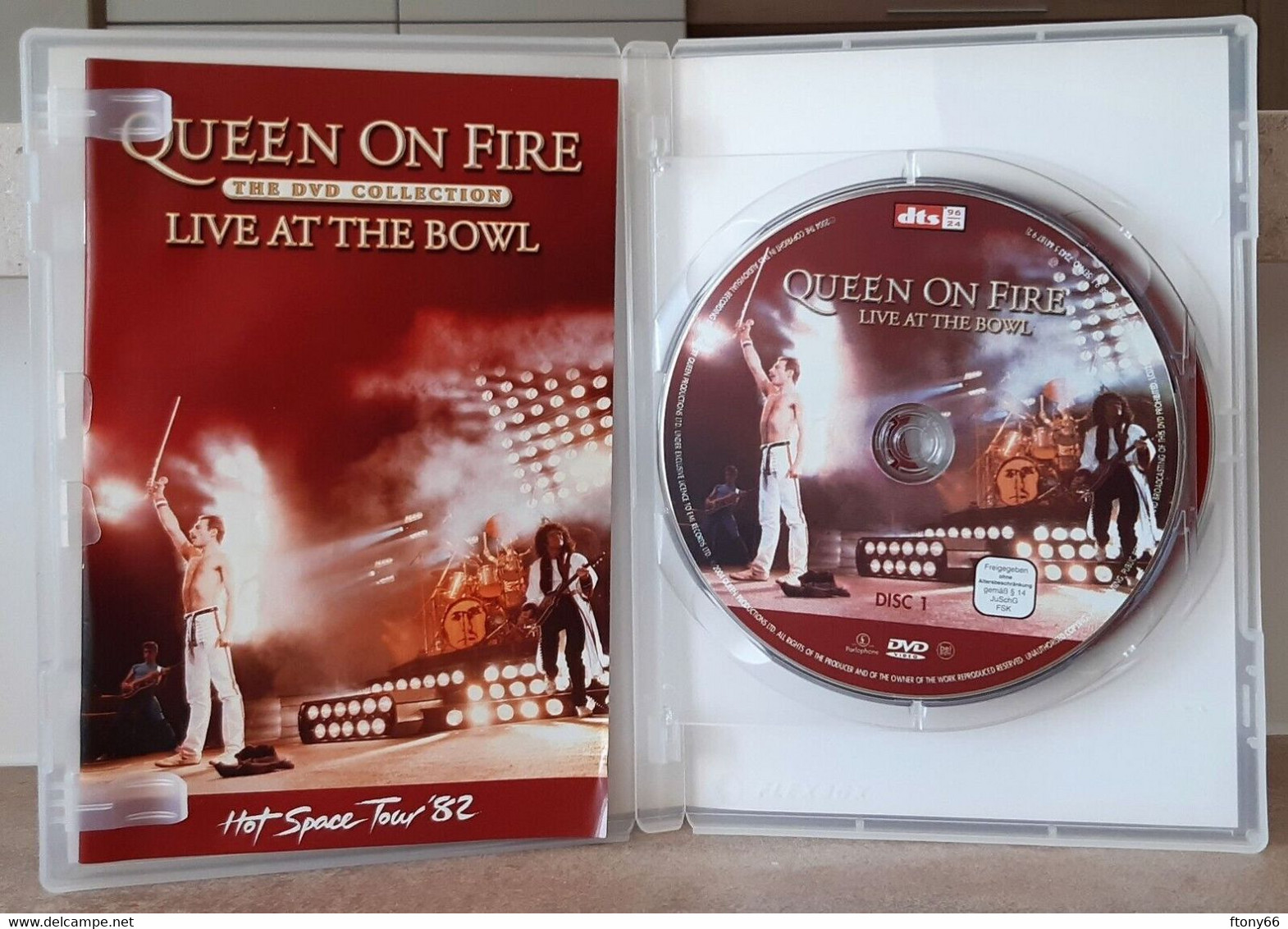 MA22 QUEEN ON FIRE LIVE AT THE BOWL - EMI Music 2 DVD - Concert & Music