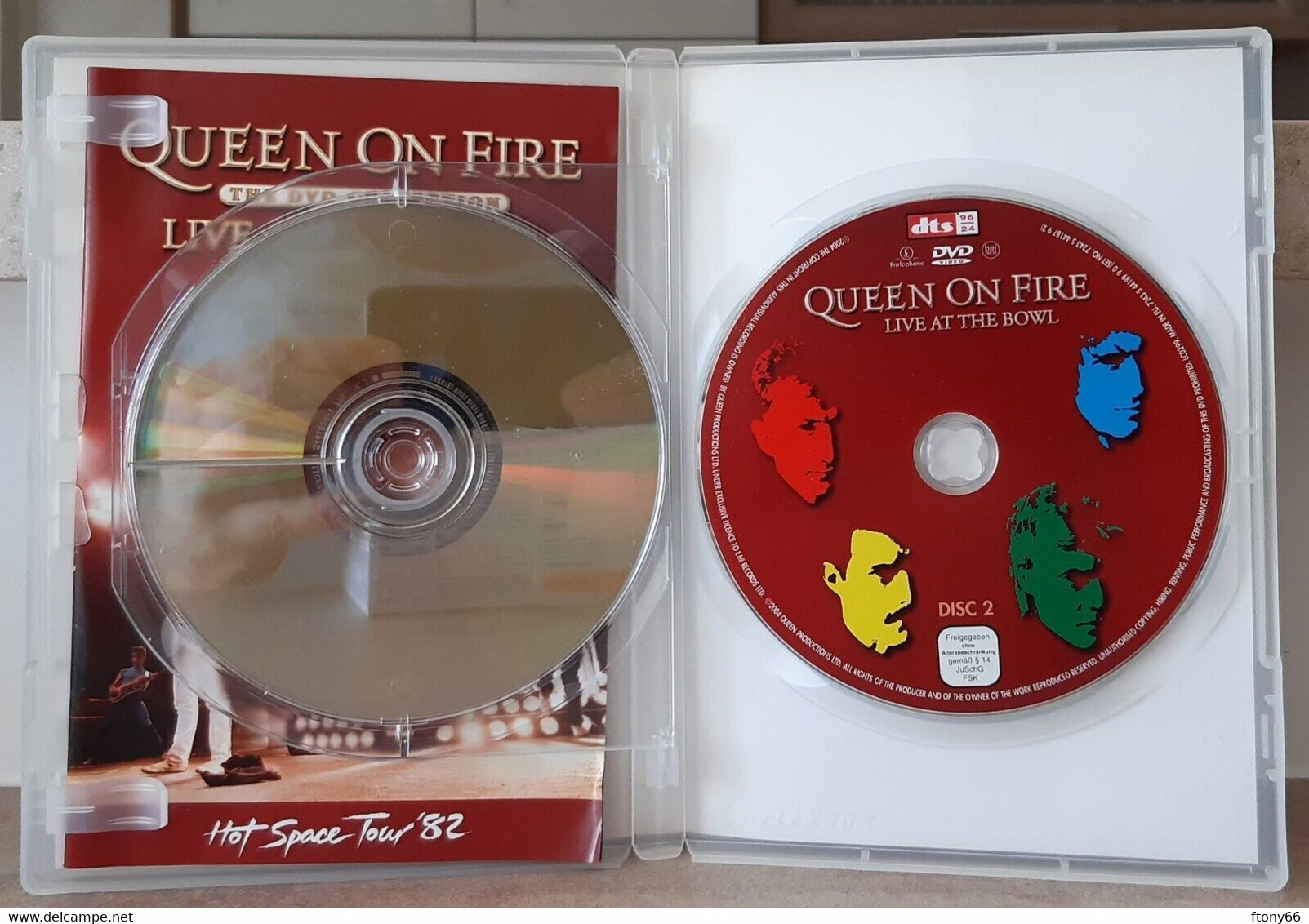 MA22 QUEEN ON FIRE LIVE AT THE BOWL - EMI Music 2 DVD - Conciertos Y Música