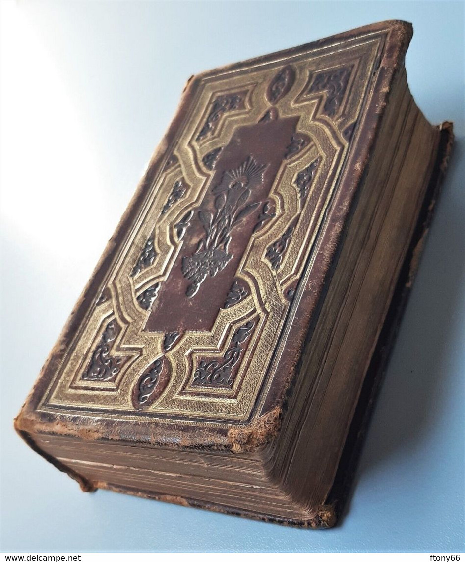 Antico MANUALE DI FILOTEA Del Sacerdote Giuseppe Riva - Milano 1869 - Old Books