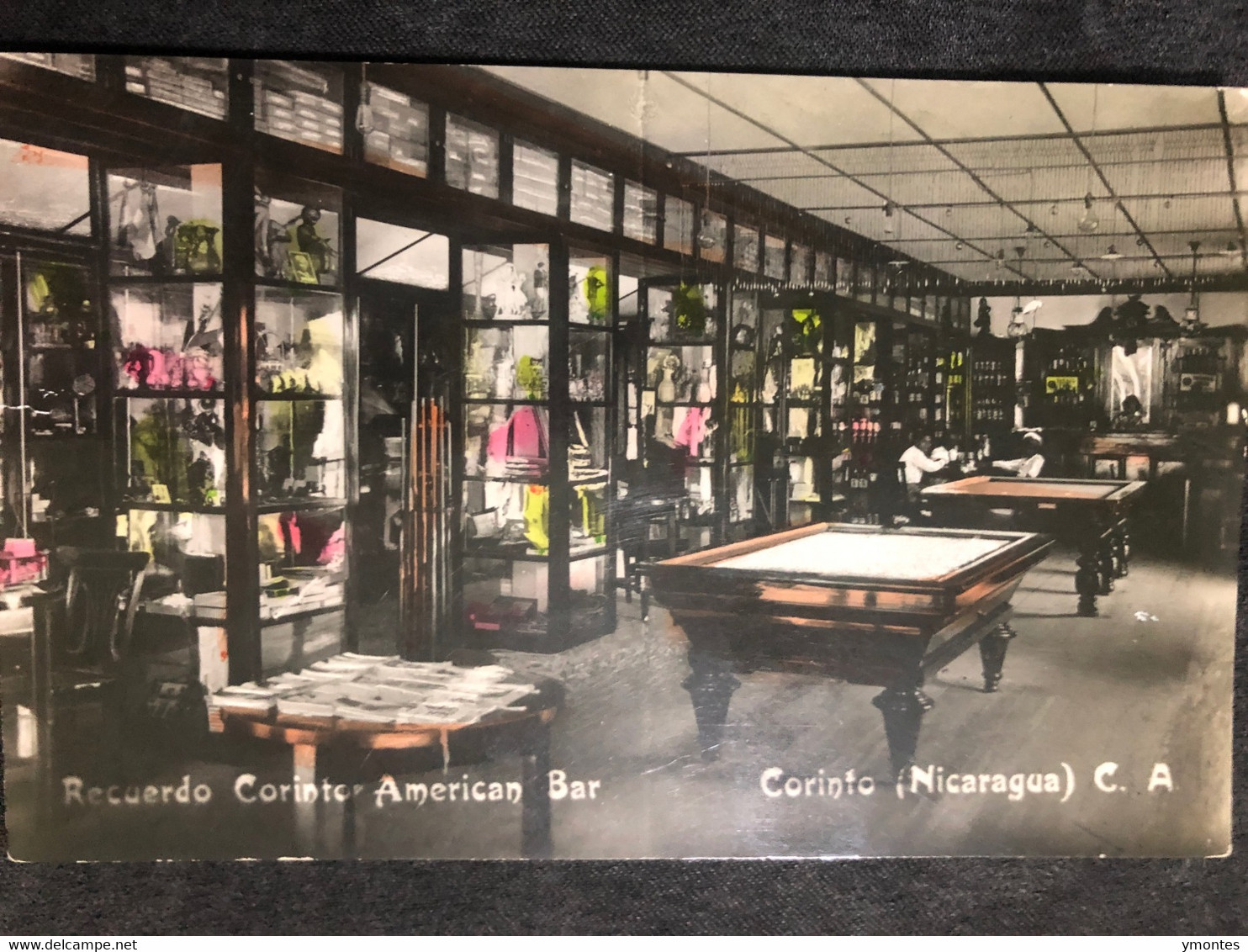 Postcard Corinto American Bar 1932 - Nicaragua