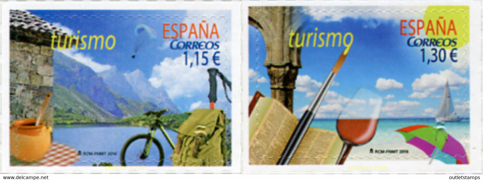 354279 MNH ESPAÑA 2016 TURISMO - Radsport