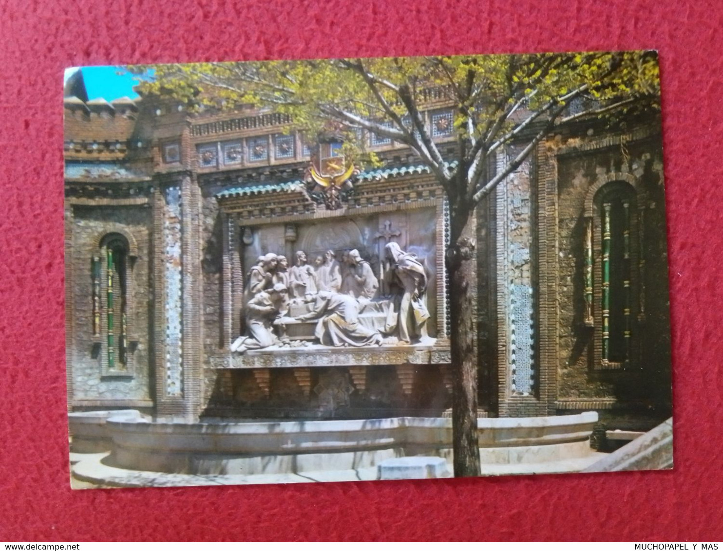 POSTAL POST CARD Nº 1 TERUEL ARAGÓN RETABLO DE LOS AMANTES EN LA ESCALINATA, EDICIONES SICILIA SPAIN LOVERS AMANTS...VER - Teruel