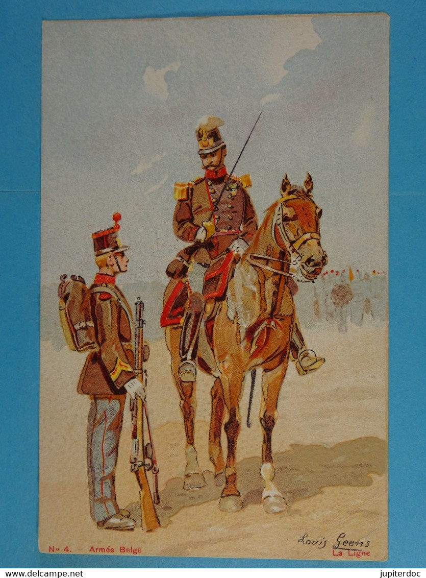 Armée Belge La Ligne (L.Geens) - Uniformi