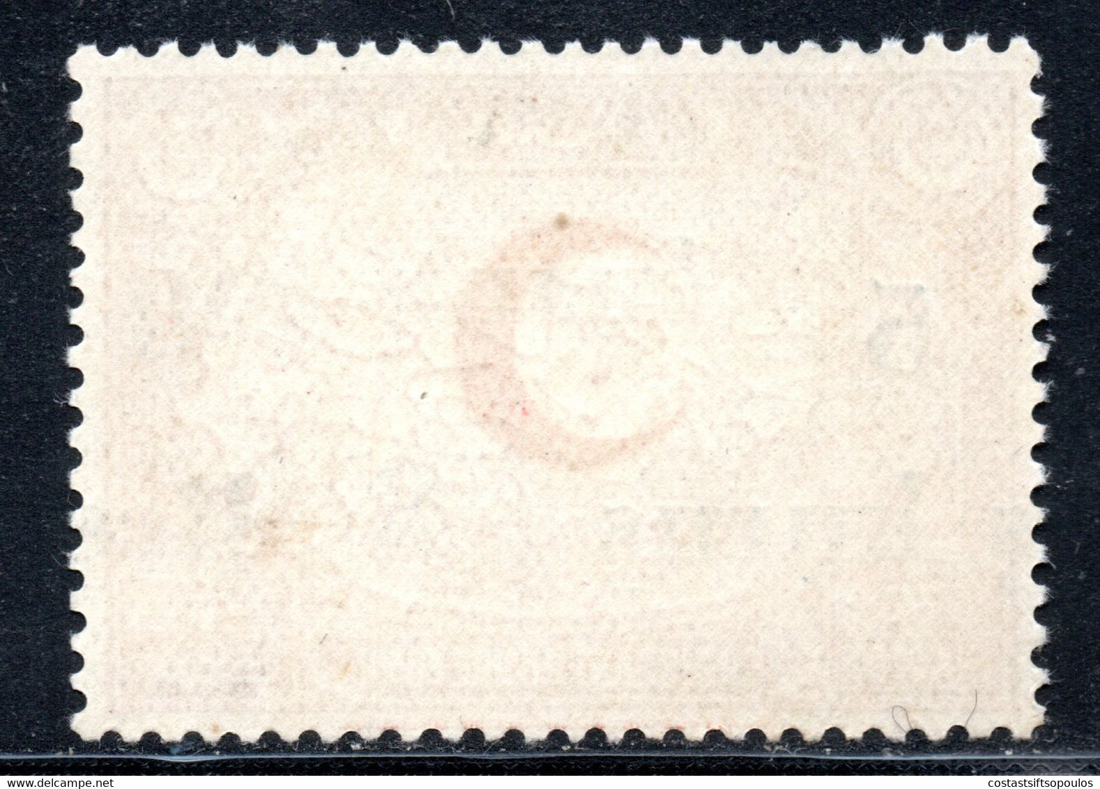 1012.TURKEY,1933-1934 RED CRESCENT,MAP MICH.25,SC.RA 22 DOUBLE SURCHARGE ONE INVERTED,MNH,UNRECORDED - Unused Stamps