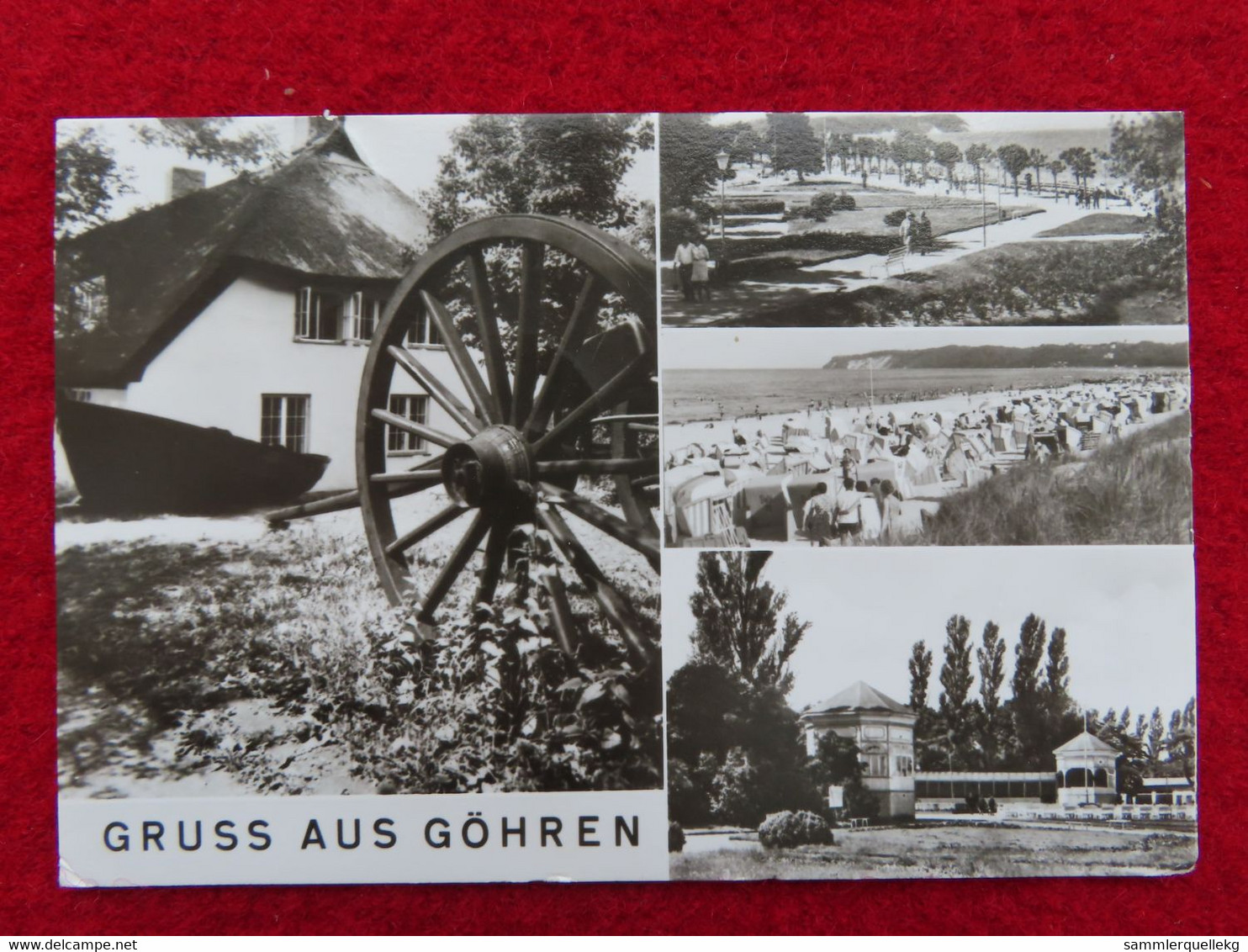AK: Gruss Aus Göhren, Gelaufen 13. 8. 1980 (Nr.3689) - Goehren