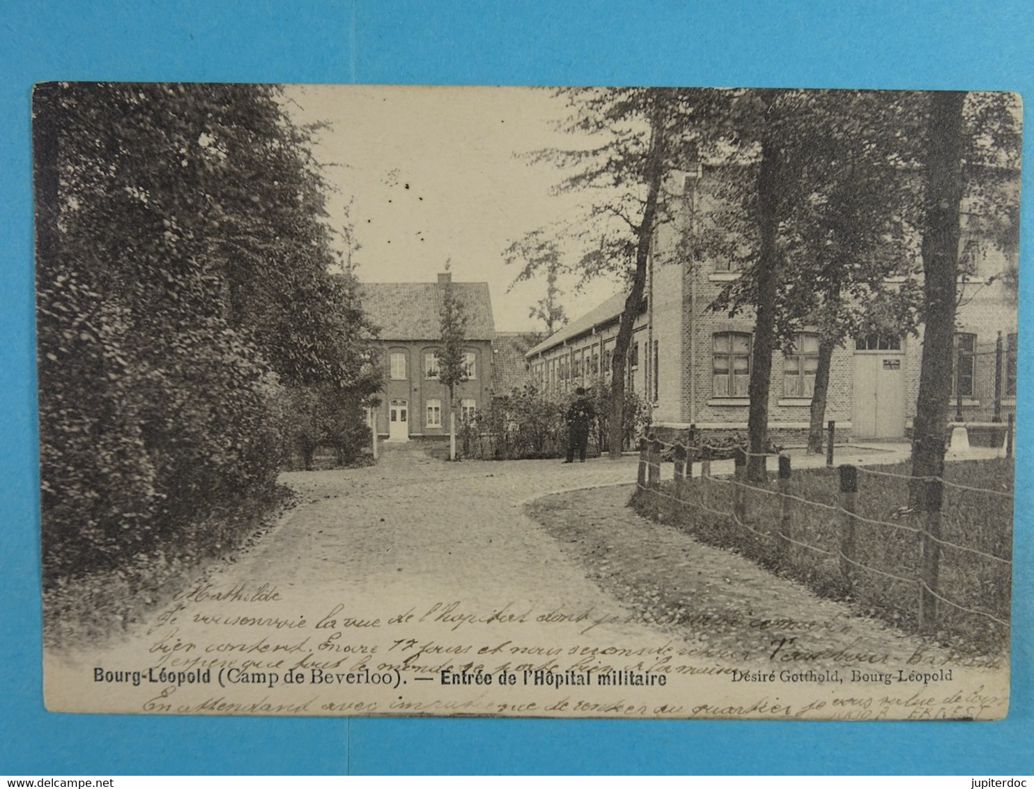 Bourg-Léopold (Camp De Beverloo) Entrée De L'Hôpital Militaire - Leopoldsburg (Camp De Beverloo)