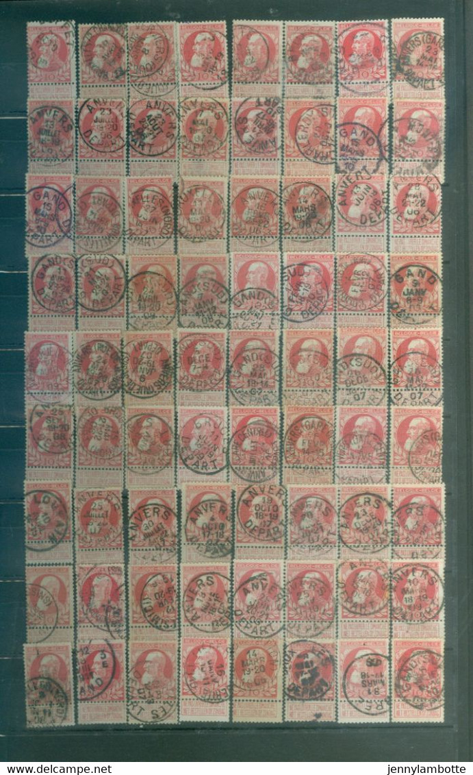 74  2140 timbres pour chercheurs côte +2100€  1k300gr