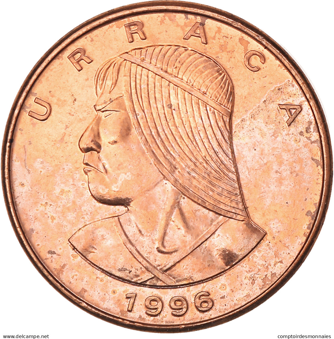 Monnaie, Panama, 1 Centesimo De Balboa, 1996, SUP, Cuivre, KM:125 - Panama