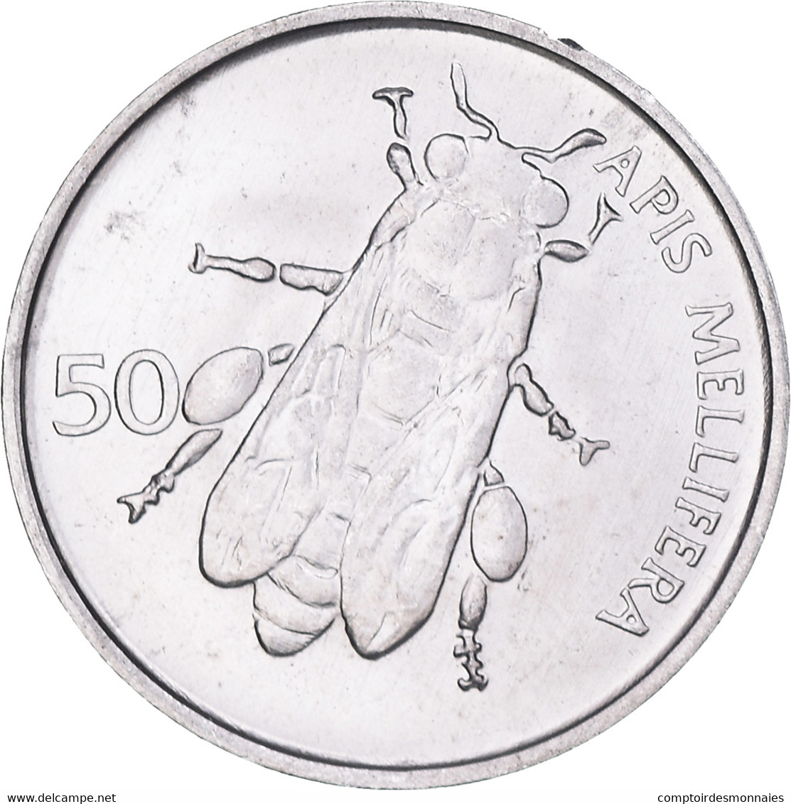 Monnaie, Slovénie, 50 Stotinov, 1995, SPL+, Aluminium, KM:3 - Slowenien