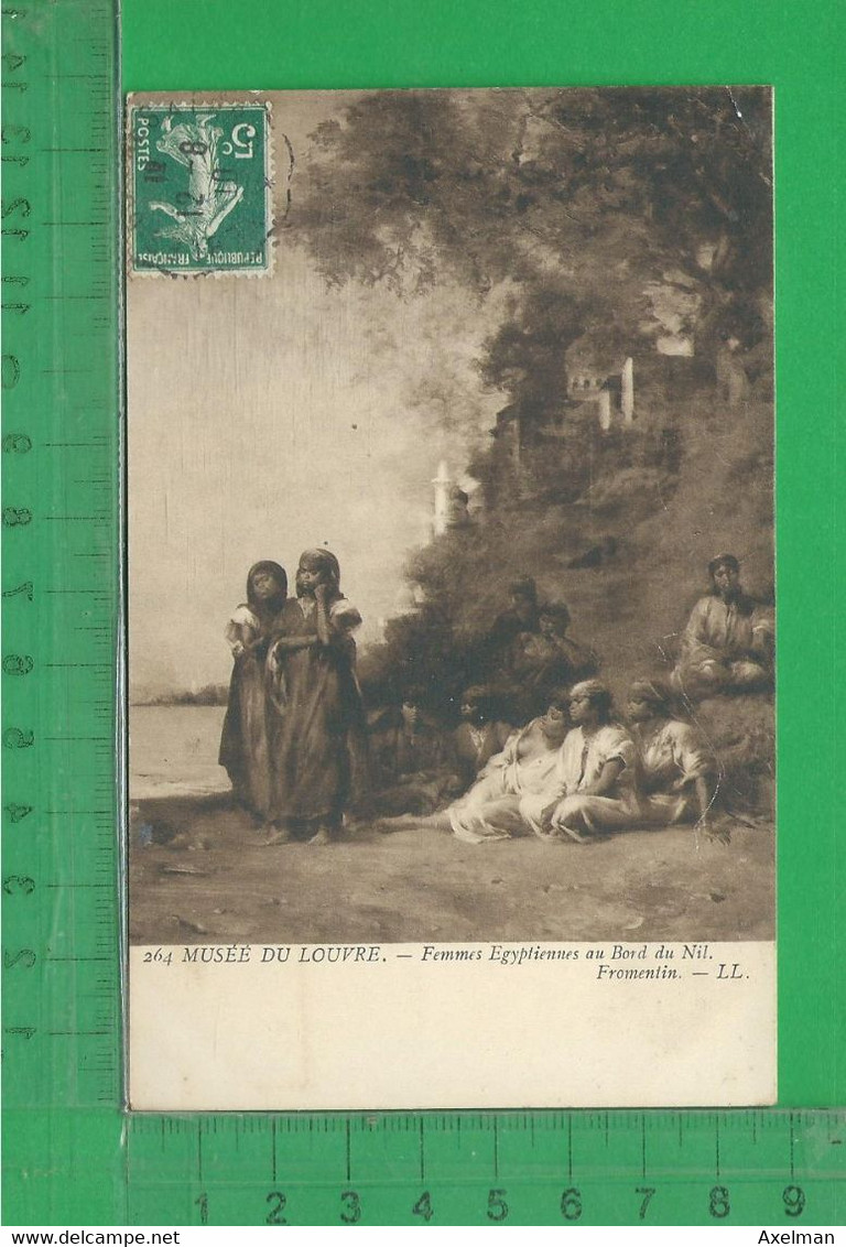 THEME ARTS PEINTURE : Fromentin, " Femmes Egyptiennes Au Bord Du Nil " " , Musée Du Louvre - Gefängnis & Insassen