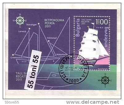 2011 Tall Ships Regatta 2011 S/S - Used (O) Bulgaria / BULGARIE - Gebraucht