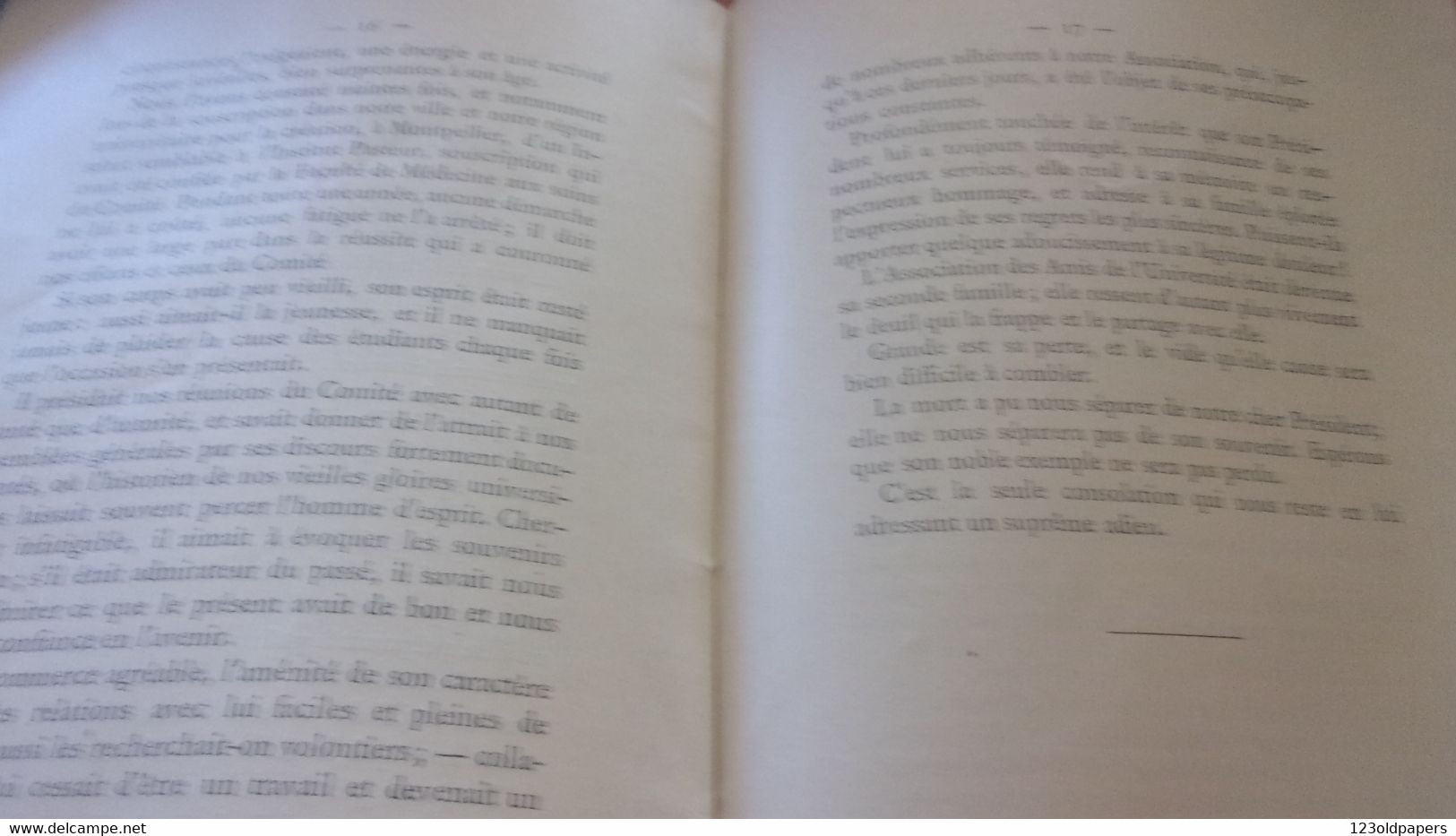 ♥️1899 BERRY DISCOURS  FUNERAILLES DE CHARLES REVILLOUT FACULTE DE MONTPELLIER NE A ISSOUDUN 1821♥️