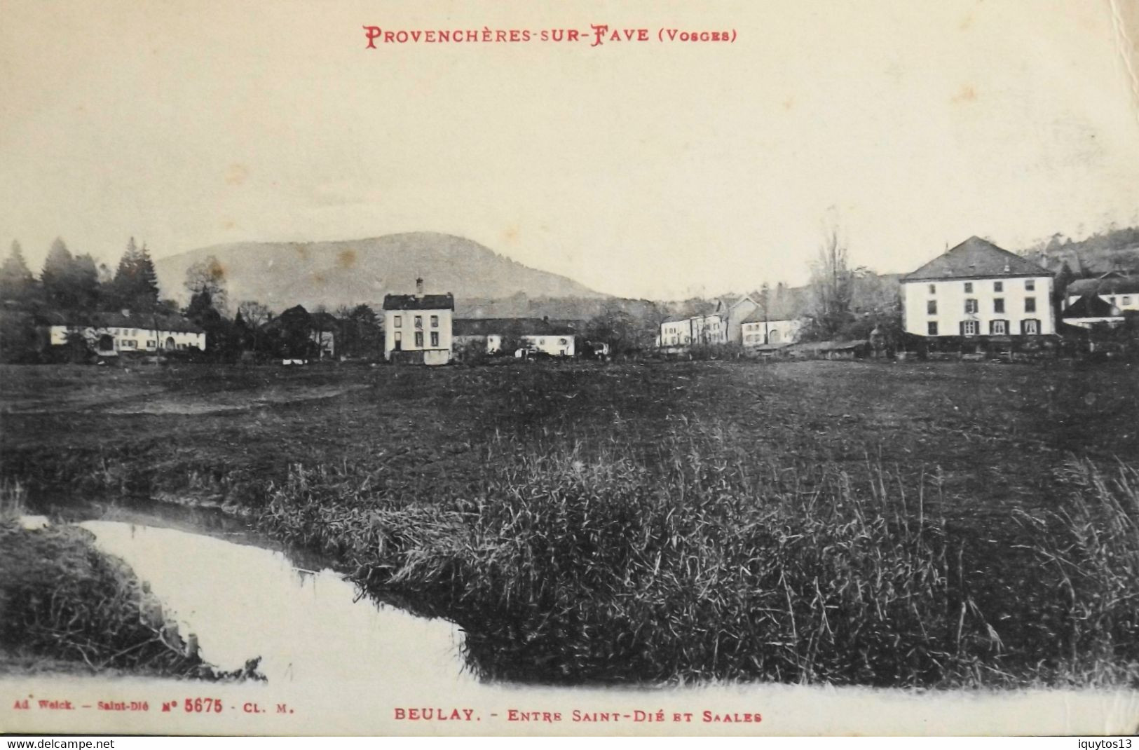 CPA. - [88] Vosges > Provenchères Sur Fave - BEULAY - Entre St-Dié Et Saales - TBE - Provencheres Sur Fave