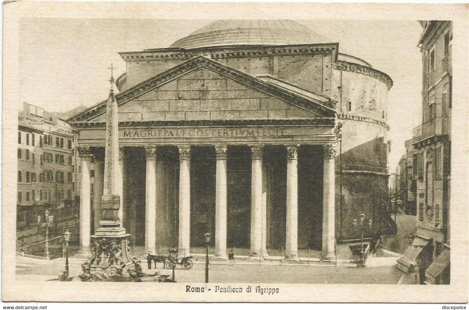 AC844 Roma - Il Pantheon Di Agrippa / Non Viaggiata - Pantheon