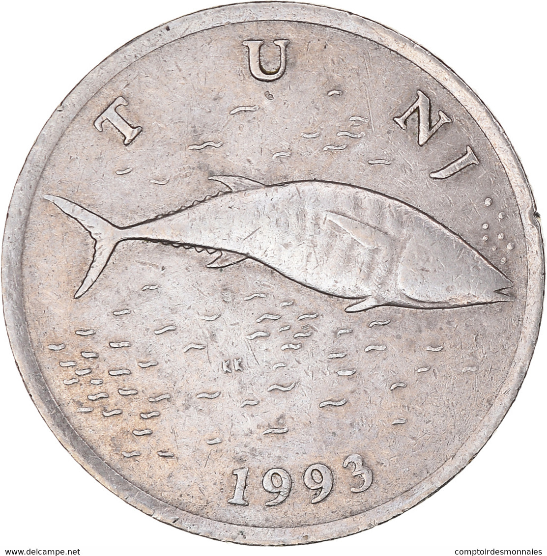 Monnaie, Croatie, 2 Kune, 1993, TTB+, Cuivre-Nickel-Zinc (Maillechort), KM:21 - Croatia