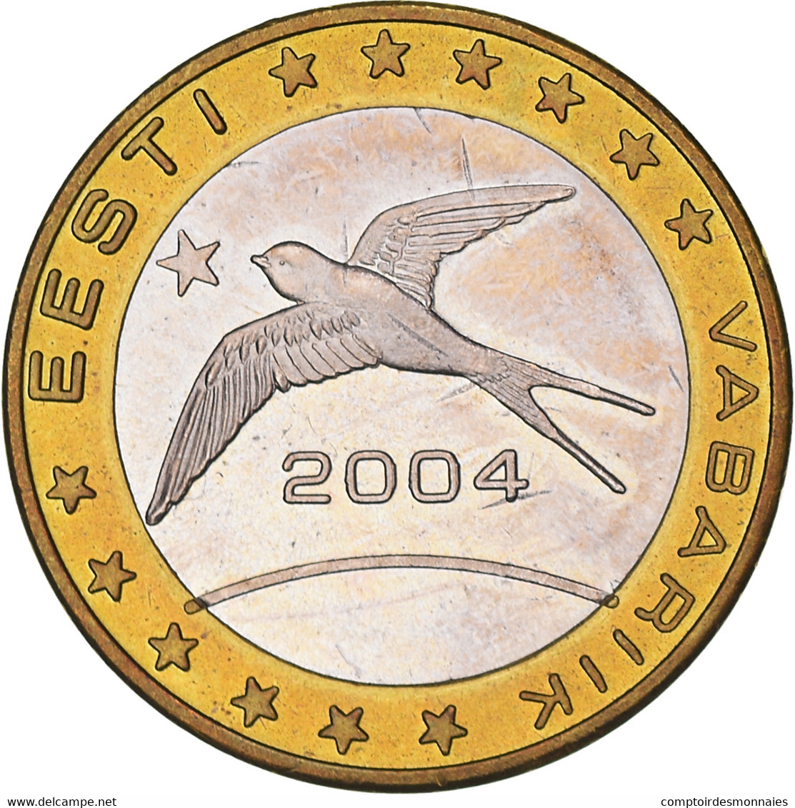 Estonie, Euro, 2004, Unofficial Private Coin, SUP, Bimétallique - Estonia