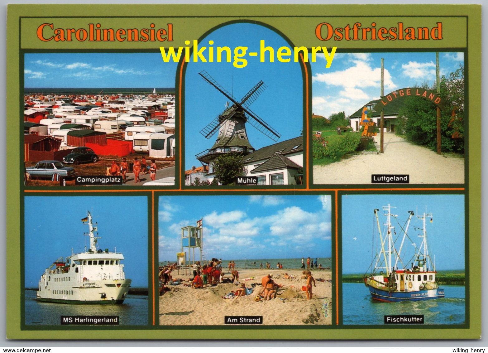 Wittmund Carolinensiel - Mehrbildkarte 1 - Wittmund