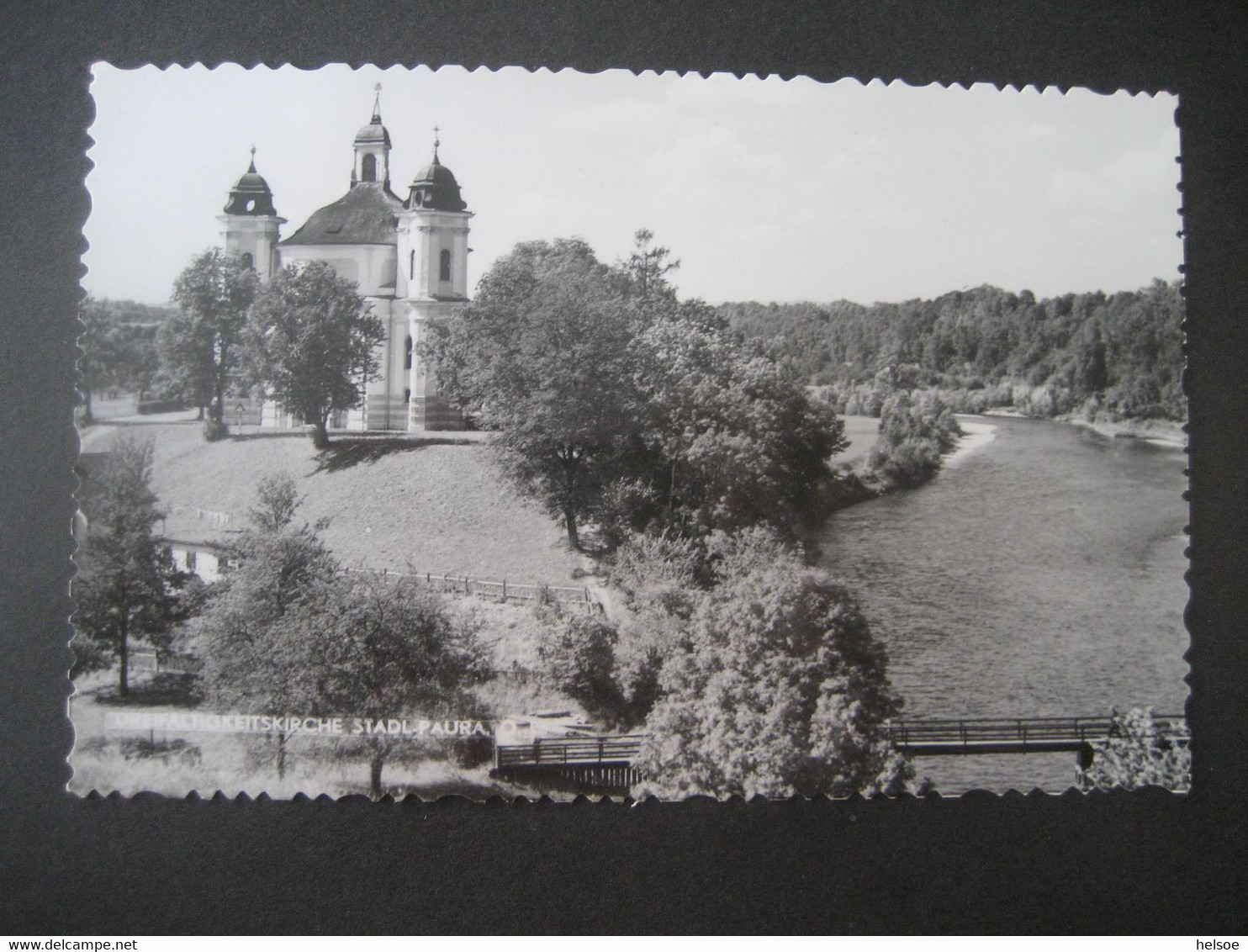 Österreich- Ansichtskarte Stadl-Paura, Dreifaltigkeitskirche - Wels