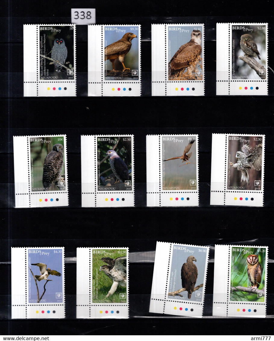 NIUAFO OU MNH 2018 ANIMALS BIRDS - Other & Unclassified