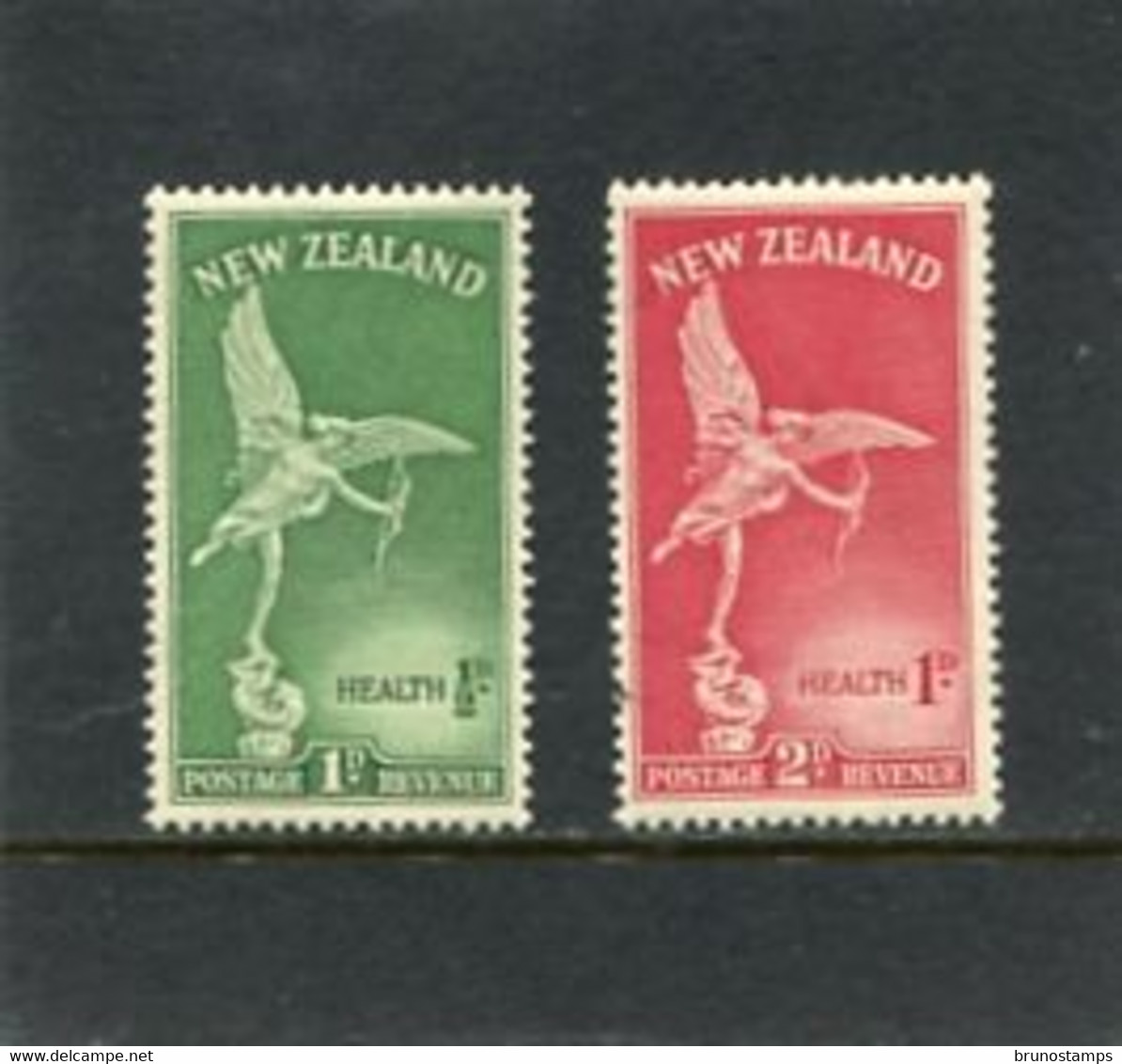 NEW ZEALAND - 1947  HEALTH STAMPS SET  MINT NH - Unused Stamps