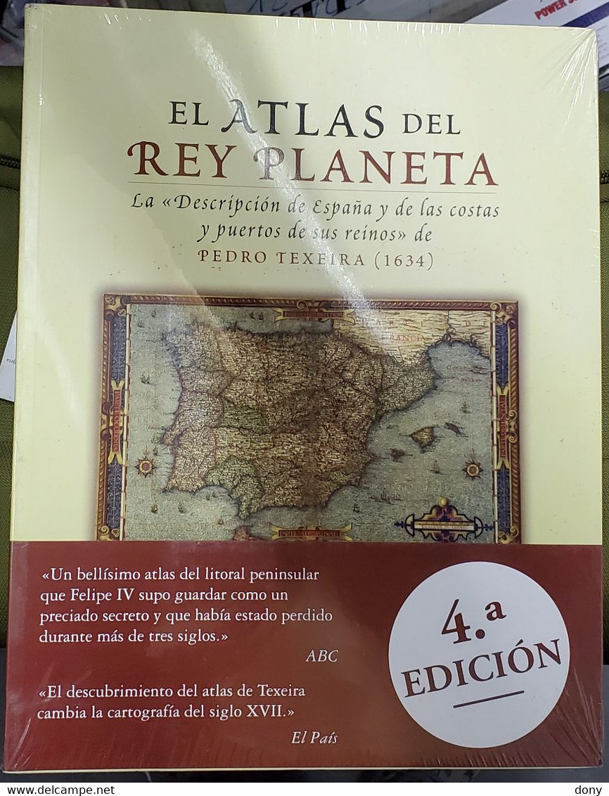 El Atlas Del Rey Planeta  La «Descripción De España Y De Las Costas Y Puertos De Sus Reinos» De Pedro Texeira (1634). - Geografía Y Viajes