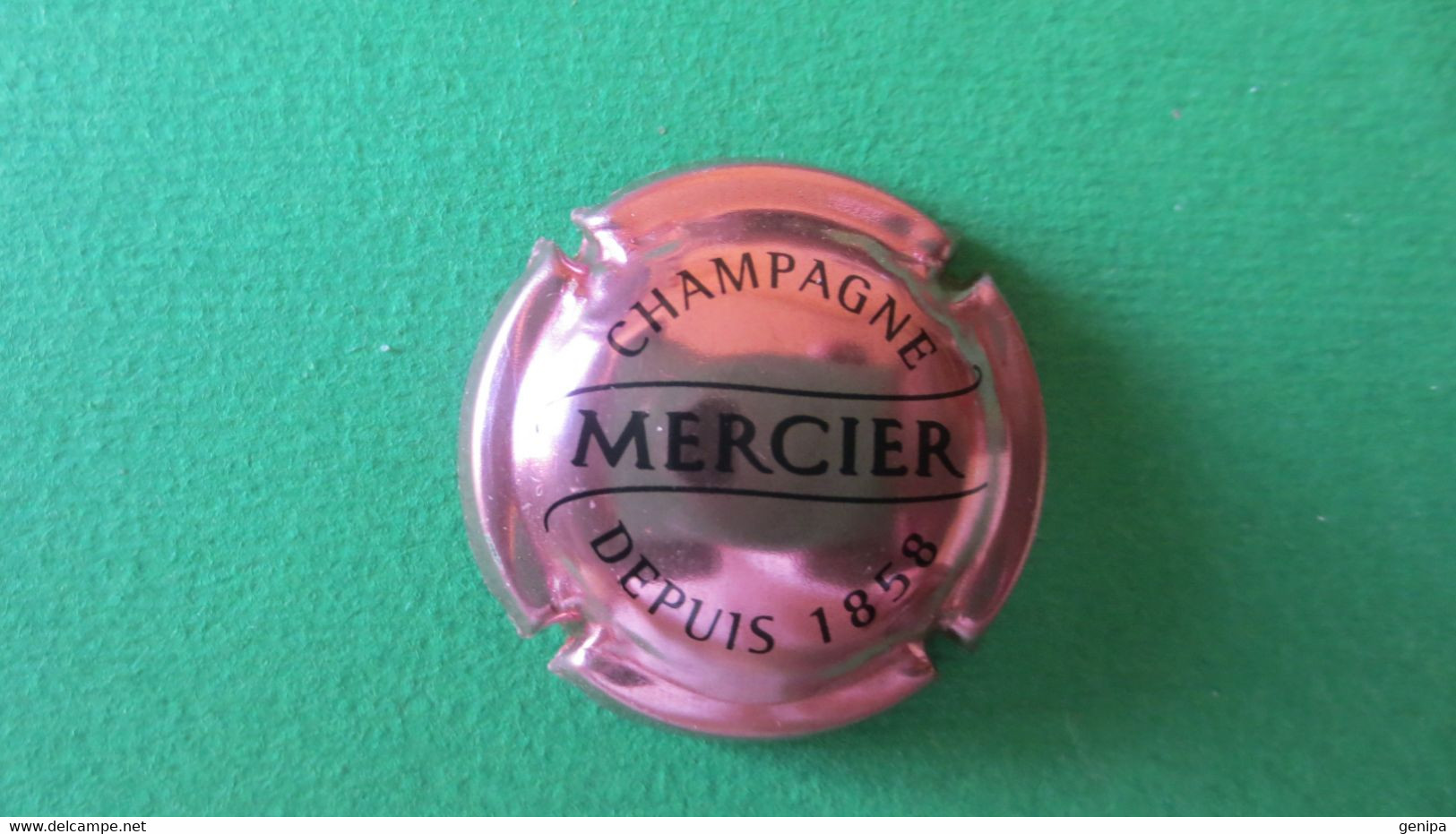 CAPSULE CHAMPAGNE  MERCIER . Rose Brillant - Mercier