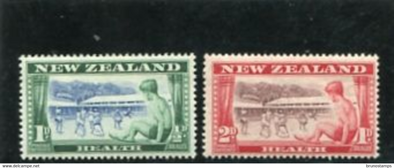 NEW ZEALAND - 1948  HEALTH STAMPS SET  MINT NH - Neufs