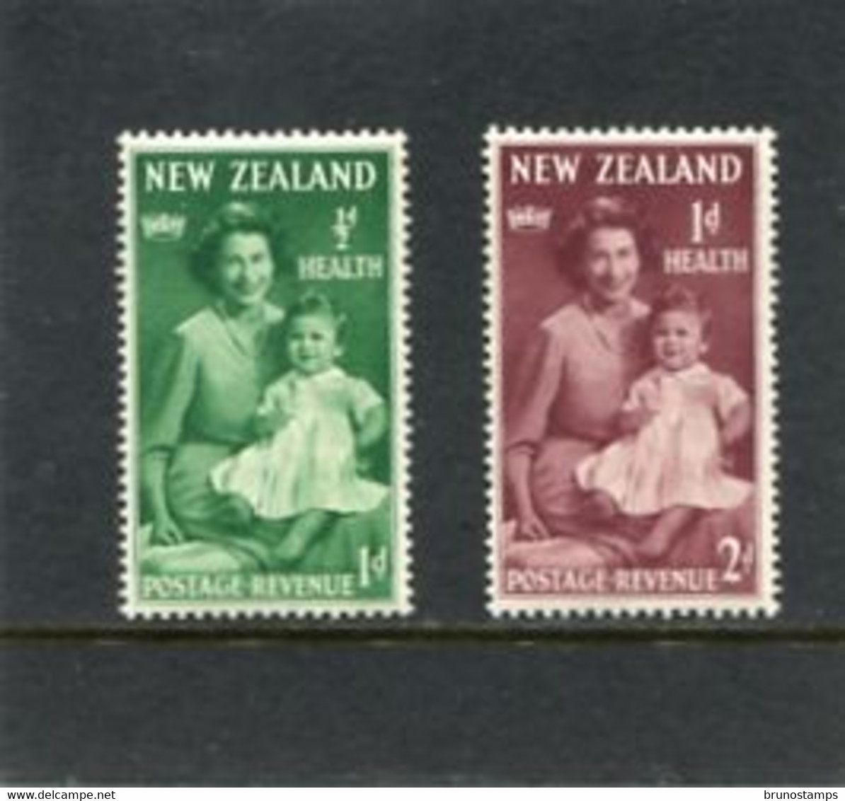 NEW ZEALAND - 1950  HEALTH STAMPS  SET  MINT NH - Nuevos