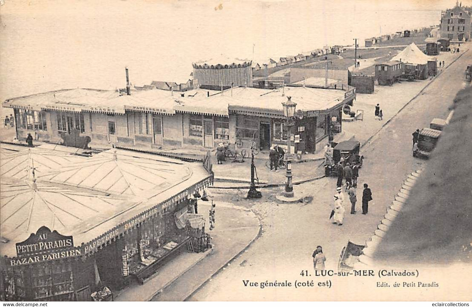 Luc Sur Mer            14         Vue Générale Coté Est        (voir Scan) - Luc Sur Mer