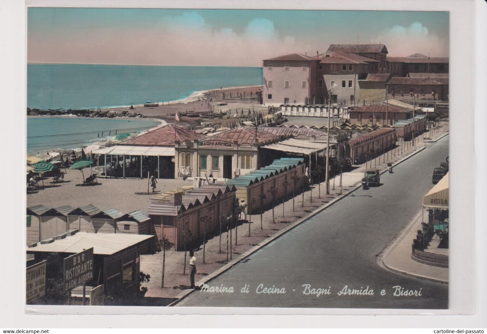 MARINA DI CECINA  LIVORNO  BAGNI ARMIDA E BISORI NO VG 1959 - Livorno