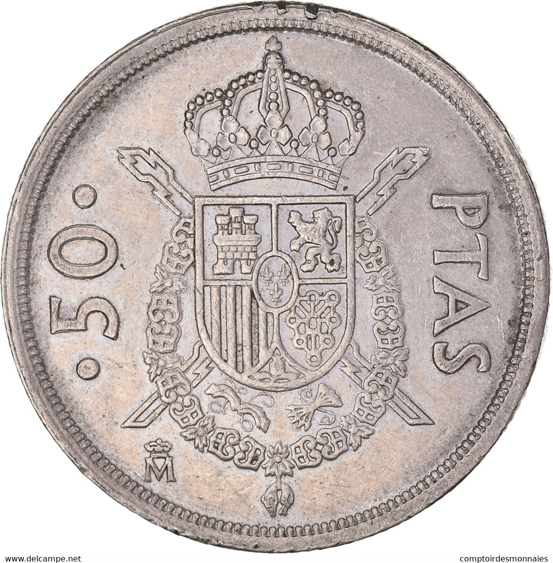Monnaie, Espagne, Juan Carlos I, 50 Pesetas, 1983, Madrid, TTB, Cupro-nickel - 50 Peseta