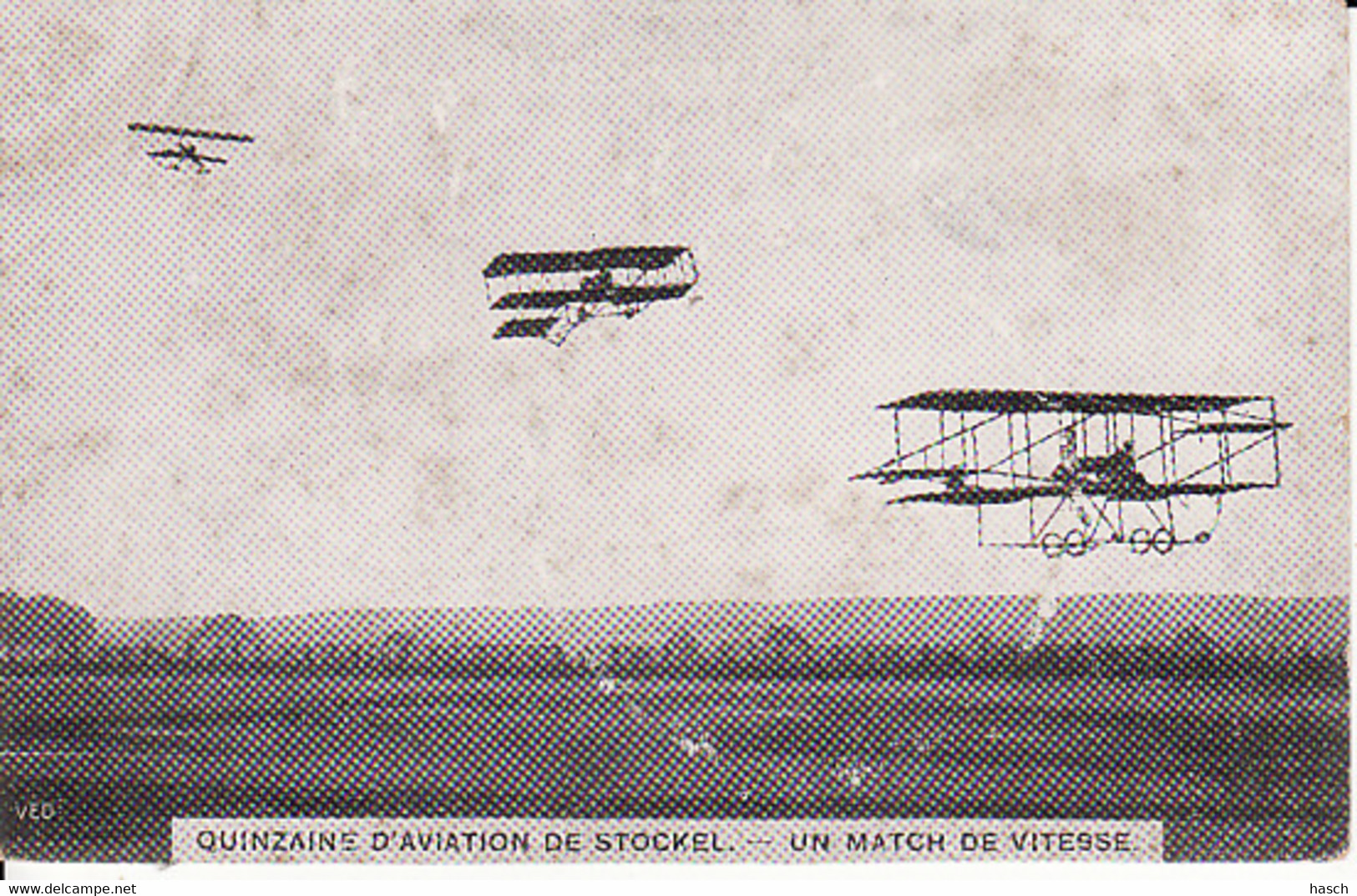 262815Quinzaine D'Aviation De Stockel Un Match De Vitesse - St-Pieters-Woluwe - Woluwe-St-Pierre