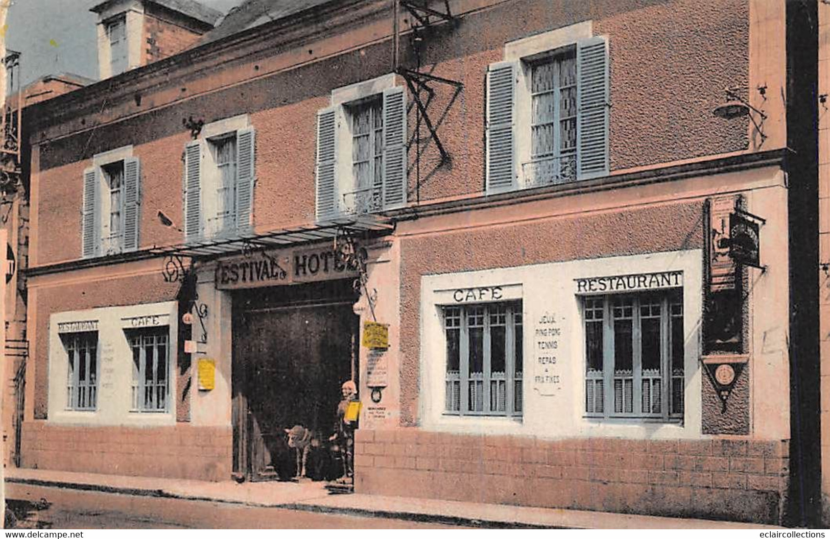 Luc Sur Mer            14           Entrée De L'Hôtel Estival      (voir Scan) - Luc Sur Mer