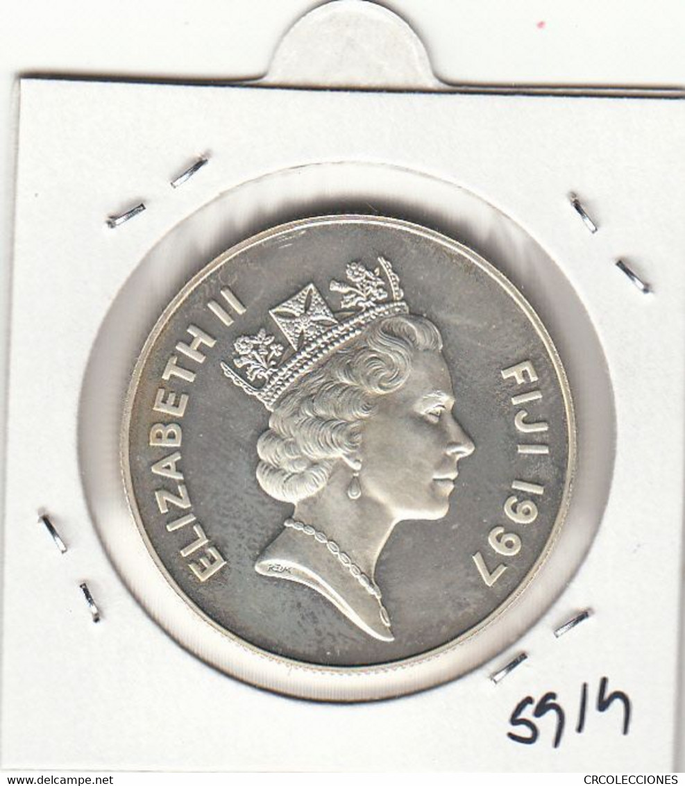 E5914 MONEDA FIJI 10 DOLARES 1997 PLATA PROOF 38 - Fidji