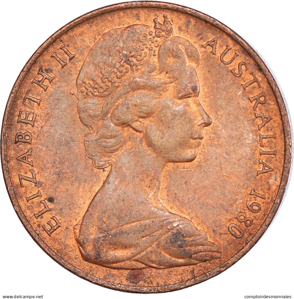 Monnaie, Australie, 2 Cents, 1980 - 2 Cents