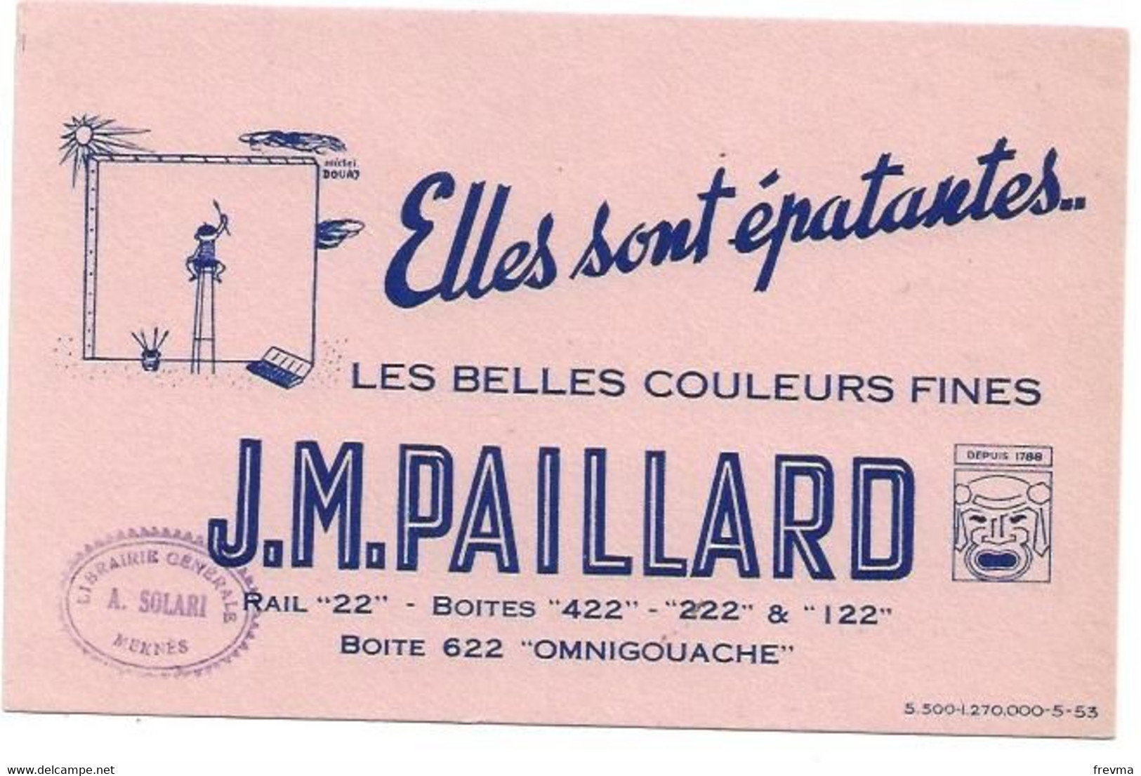 Buvard J.M Paillard - J