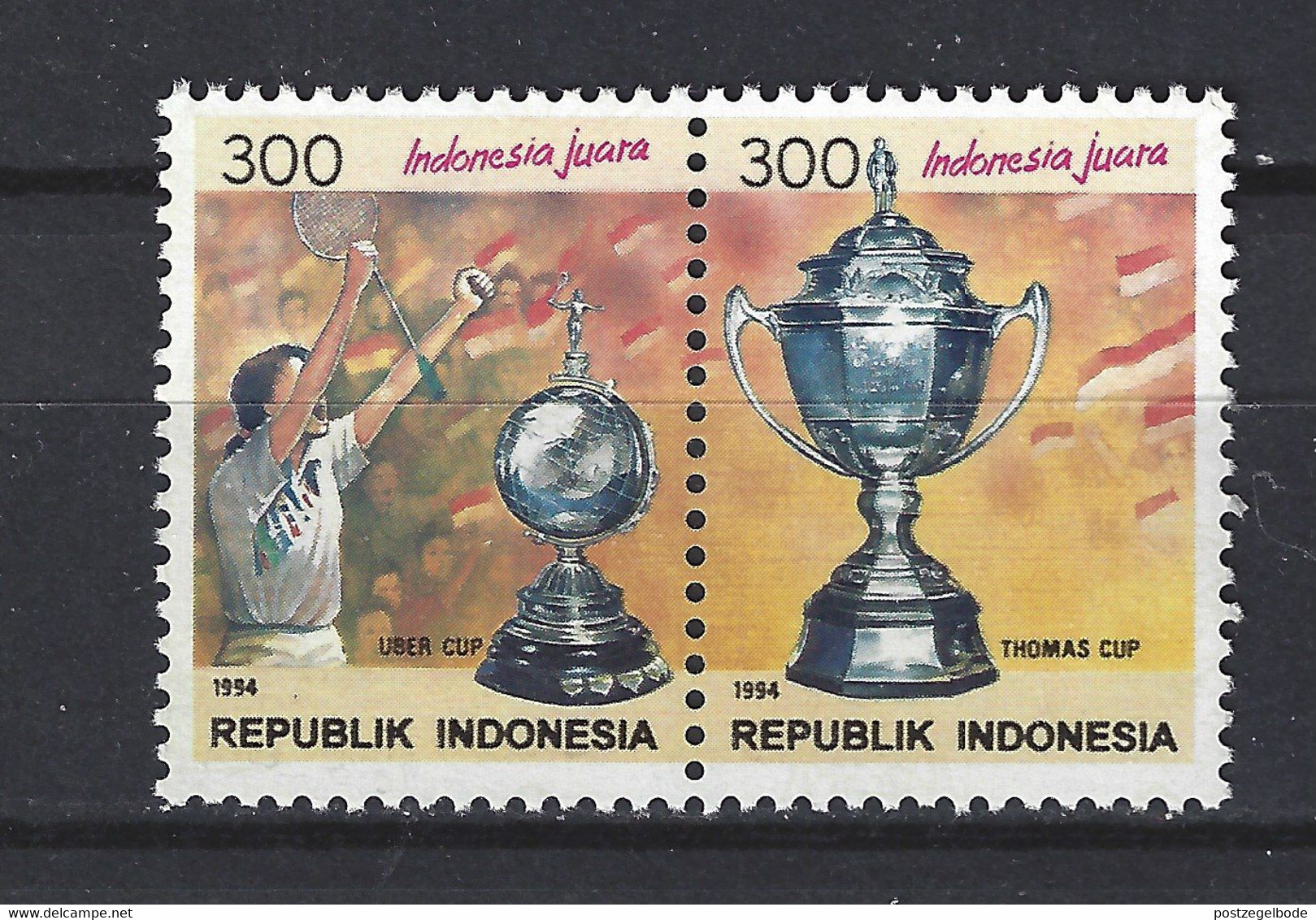 Indonesia Indonesie 1592-1593 MNH ; Badminton 1994 NOW MANY STAMPS INDONESIA VERY CHEAP - Badminton