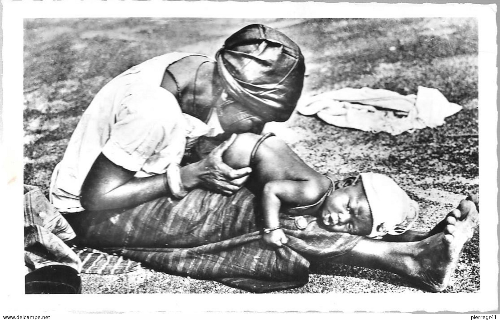 CPA-1950-NIGER-BEBE Recevant Un Lavement-Edit Labitte-TBE - Niger