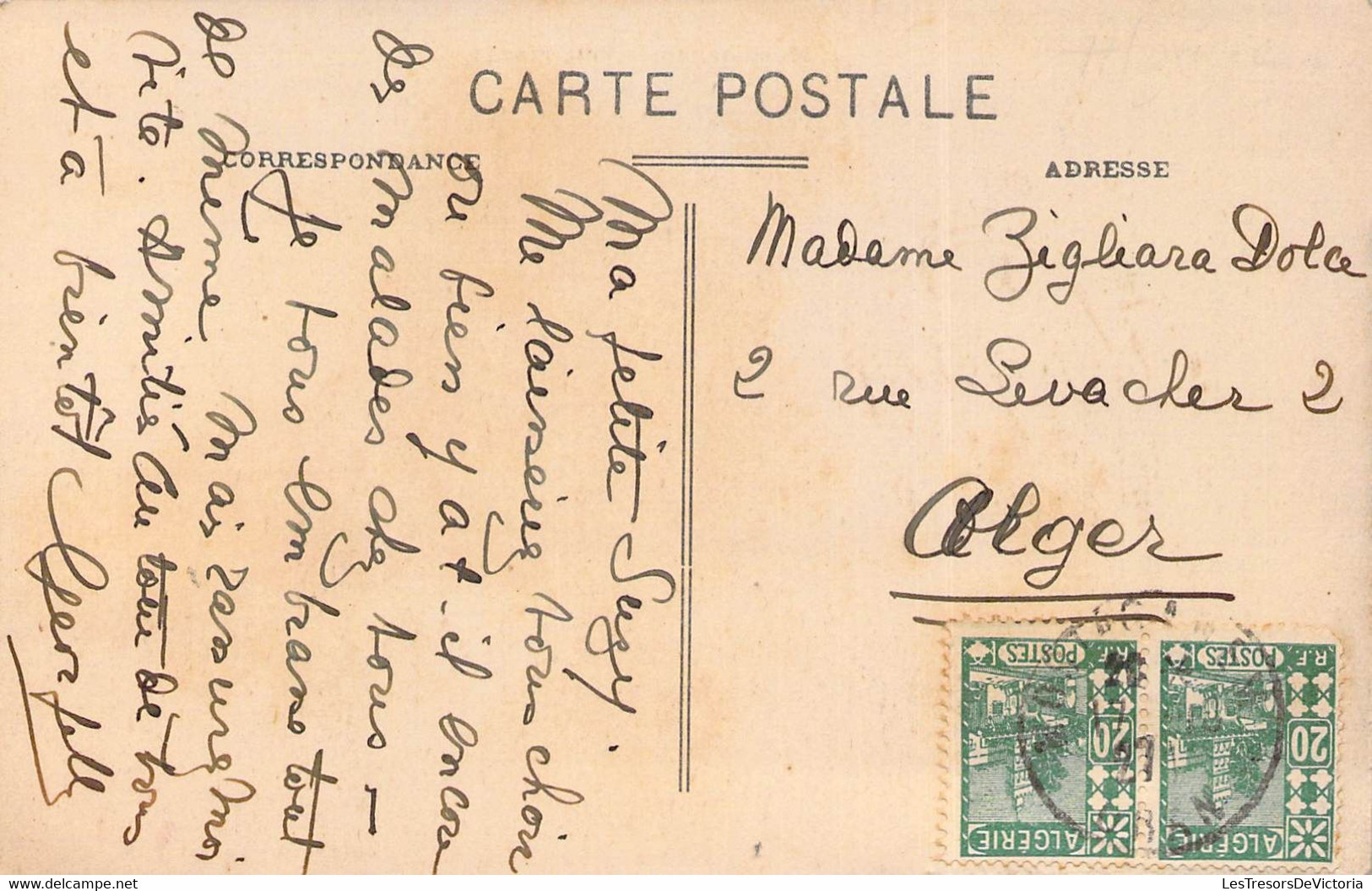 CPA - ALGERIE - Mostaganem - Villa Pineda - Collection Idéale P.S. - Mostaganem